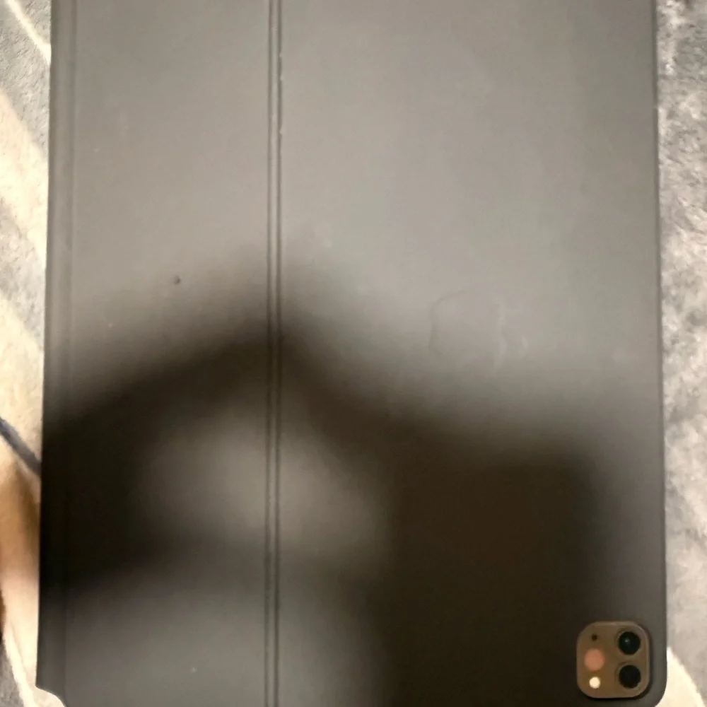 Apple Tablet with Black Keyboard